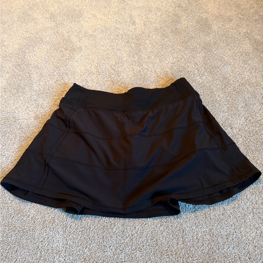 Black Lululemon Athletic Skort